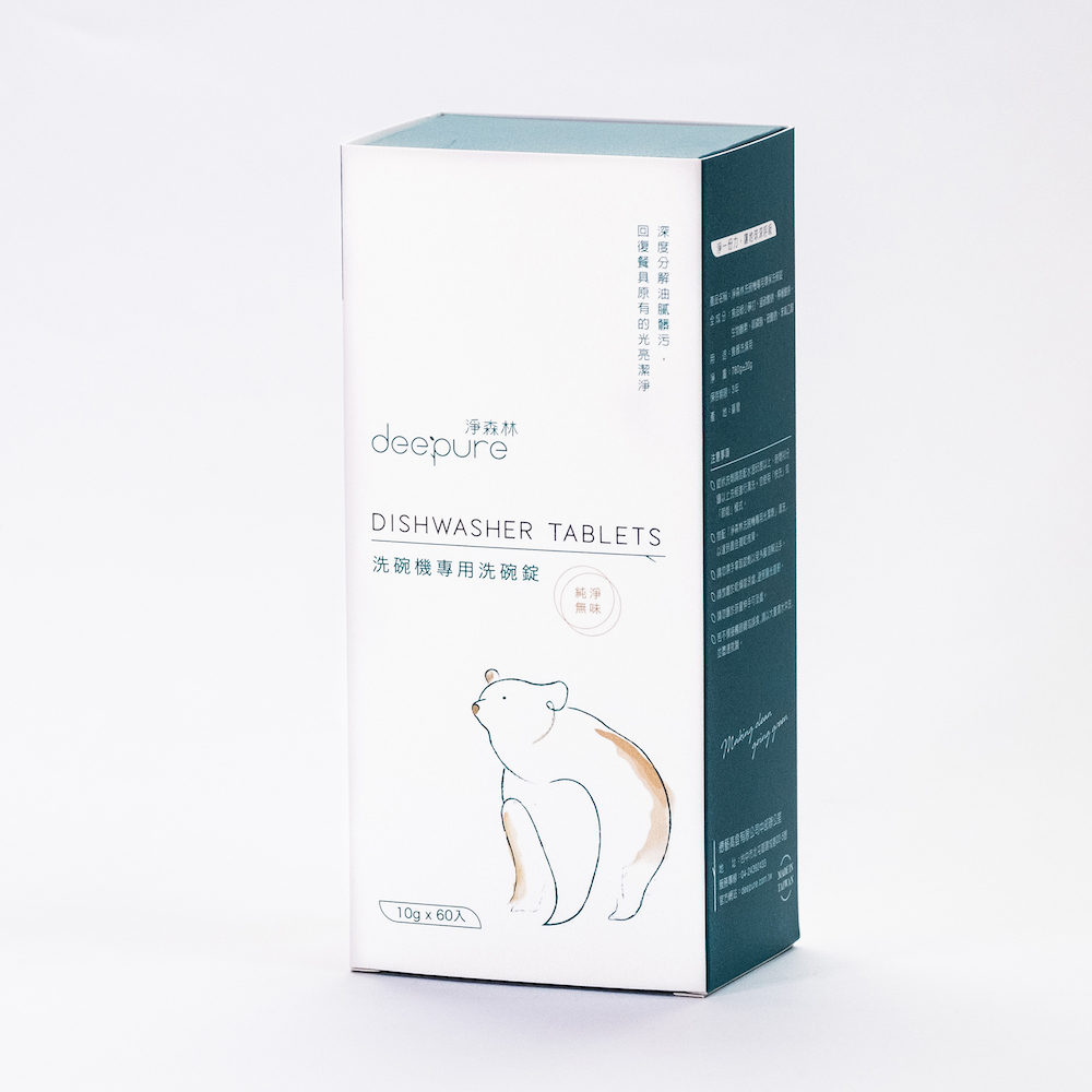 DEEPURE 淨森林 洗碗機專用 環保洗碗錠 60入【三機廚具本舖】 | 蝦皮購物
