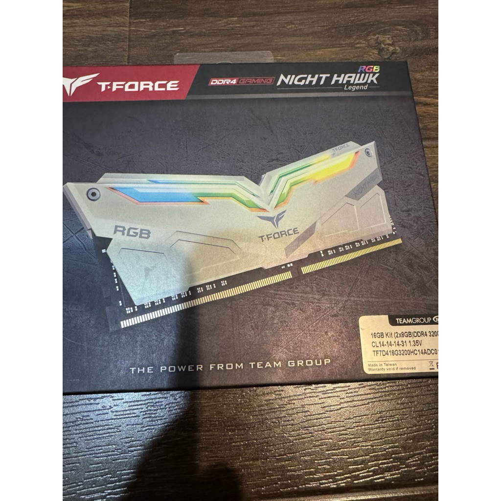 Team Group Tf7d416g3200hc14adc01 Team Group T-Force Night Hawk