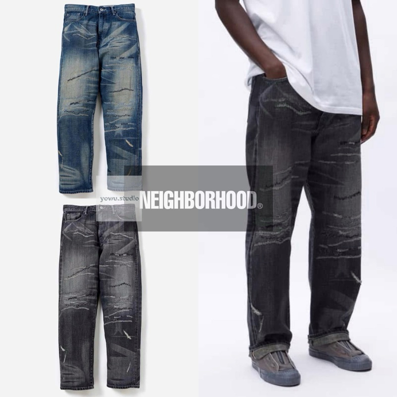 NEIGHBORHOOD 23SS SAVAGE DENIM DP BASIC PANTS 金鋼狼牛王牛仔褲