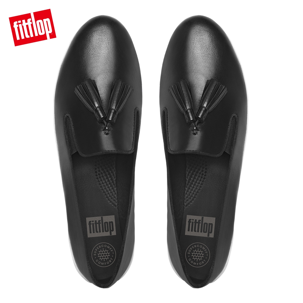 FitFlop】TASSEL SUPERSKATE 流蘇造型樂福鞋-女(黑色) | 蝦皮購物