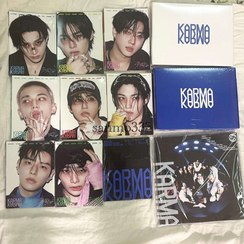現貨《KARMA》Stray Kids韓國回歸正規專輯 未拆專｜單封 限量版 信封 一般版 | 蝦皮購物