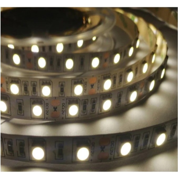 舞光【LED 低壓室內燈條】5050 每米60珠軟條燈 12V 裸板燈 軟燈條 間接照明 櫥櫃燈 光帶(附配件包) | 蝦皮購物