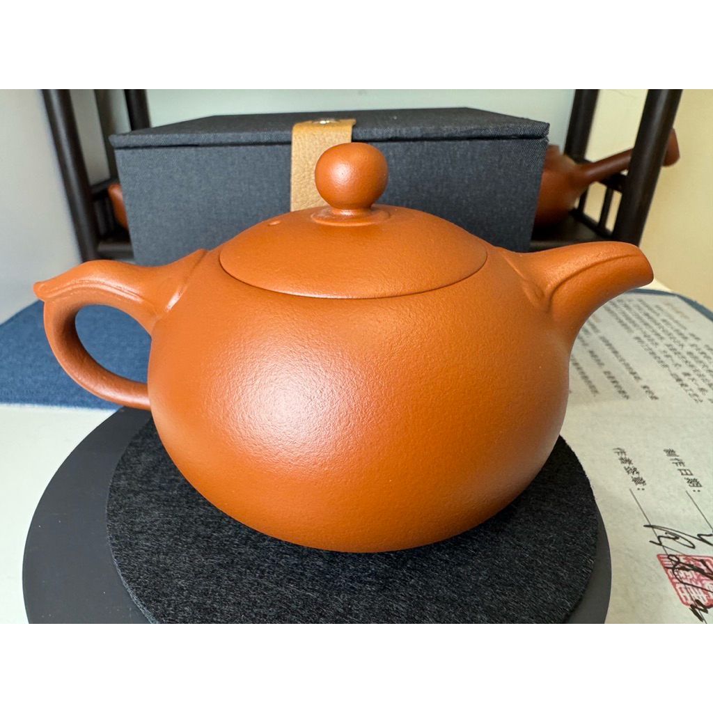 姀姀嚴選｝現貨～宜興紫砂壺｜黃龍山原礦五號井｜紫砂朱泥#橘皮#鳳鳴