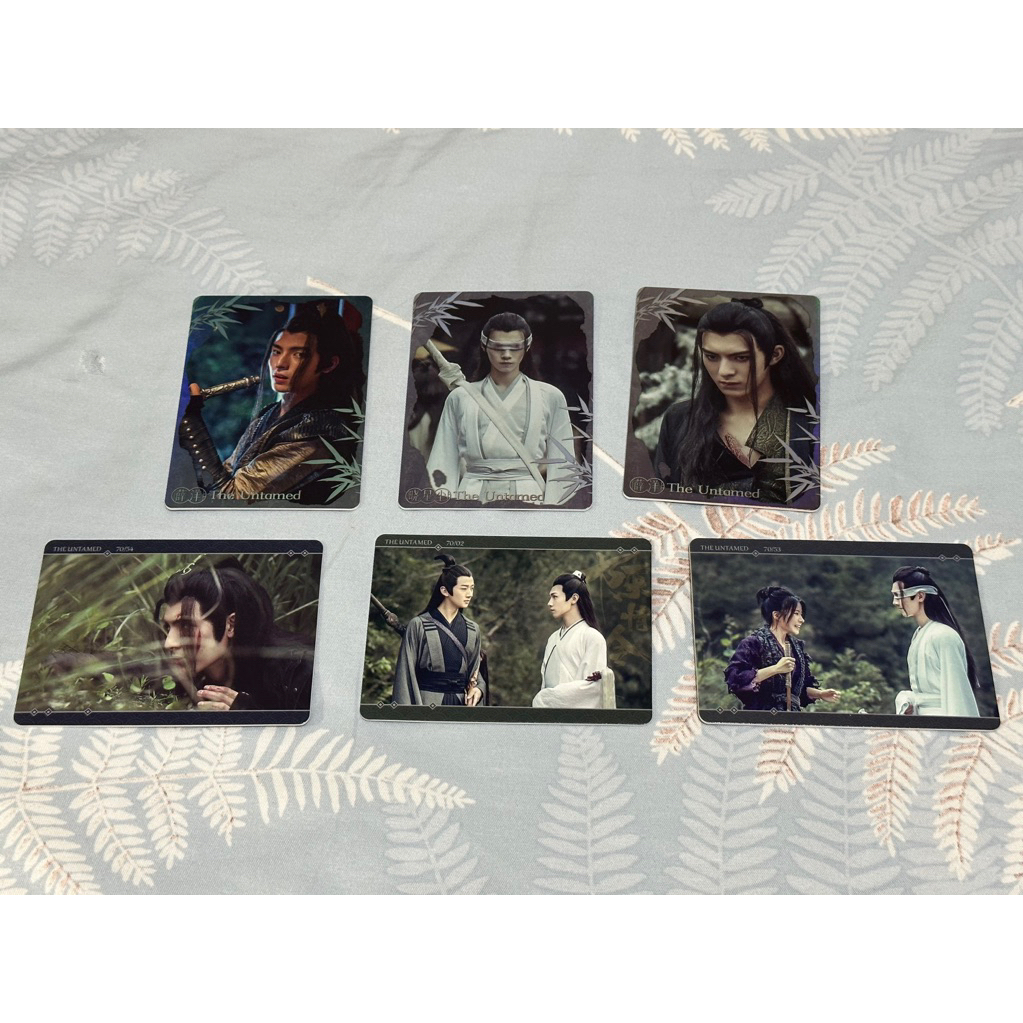 小卡出清現貨】陳情令官方6周年限定紀念收藏卡肖戰王一博魏無羨藍忘機