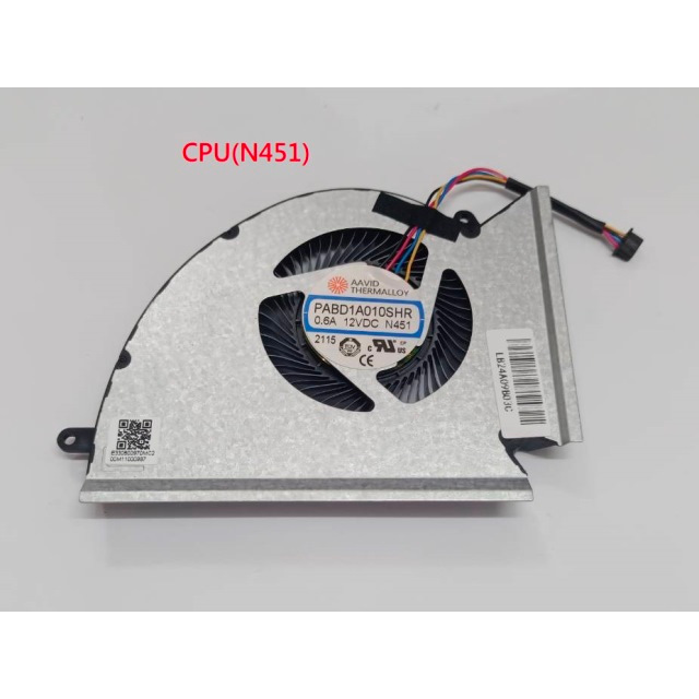扇風機 全新筆電風扇適用MSI GP76 GE76 風扇編號N451 N452 #F241 | 蝦皮購物