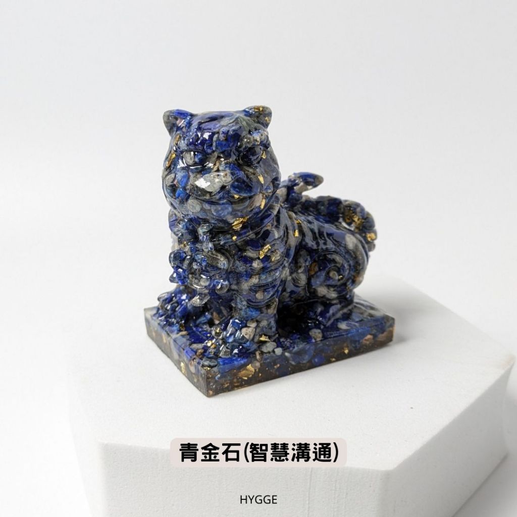 紫南宮過爐加持】虎爺虎爺水晶水晶擺件滴膠水晶碎石鈦晶虎眼石黑曜石東