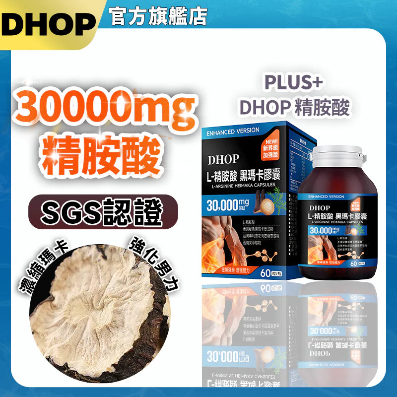 DHOP黑馬卡 L-精胺酸評價:適合誰吃、怎麼挑才不踩雷