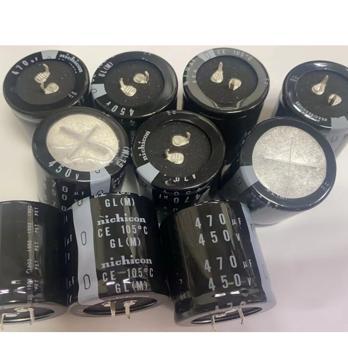 日本製 NICHICON 470uF/450V 尺寸 35*35mm 30*45mm鋁質電解電容 牛角(SNAP)電容 | 蝦皮購物