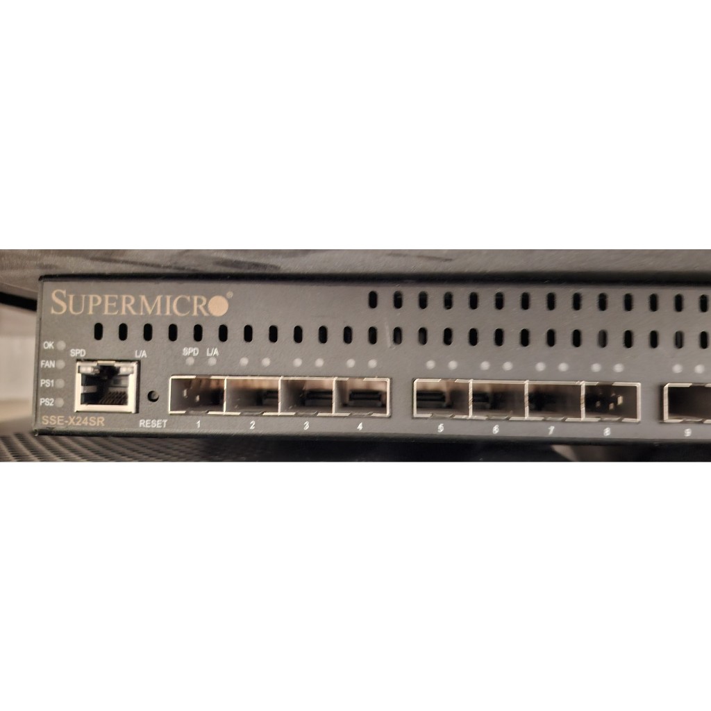 supermicro SSE-X24SR 10g switch 24 x 10gbe Ethernet ports | 蝦皮購物