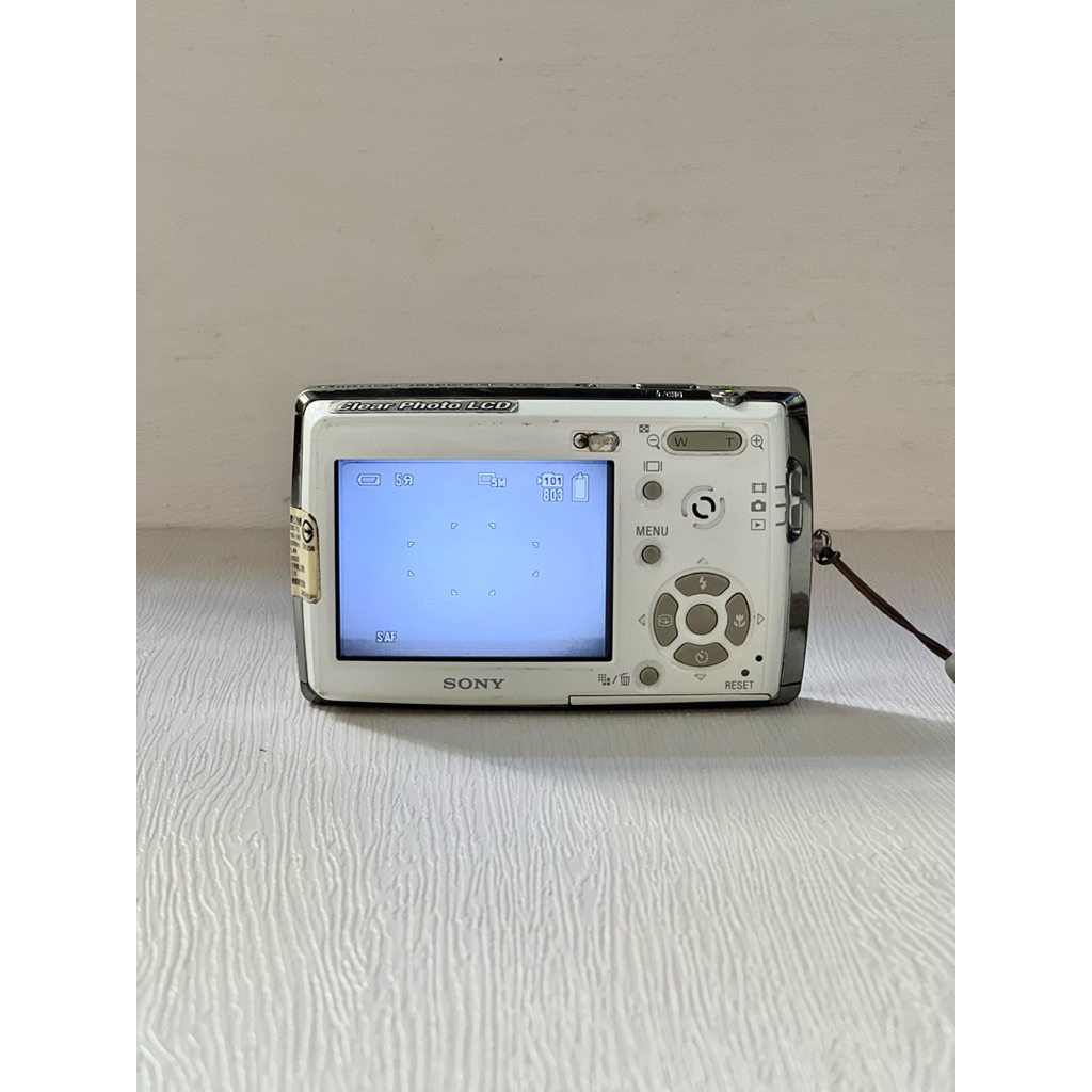Sony Cyber-shot DSC-T33復古CCD數位卡片機奶油白| 蝦皮購物