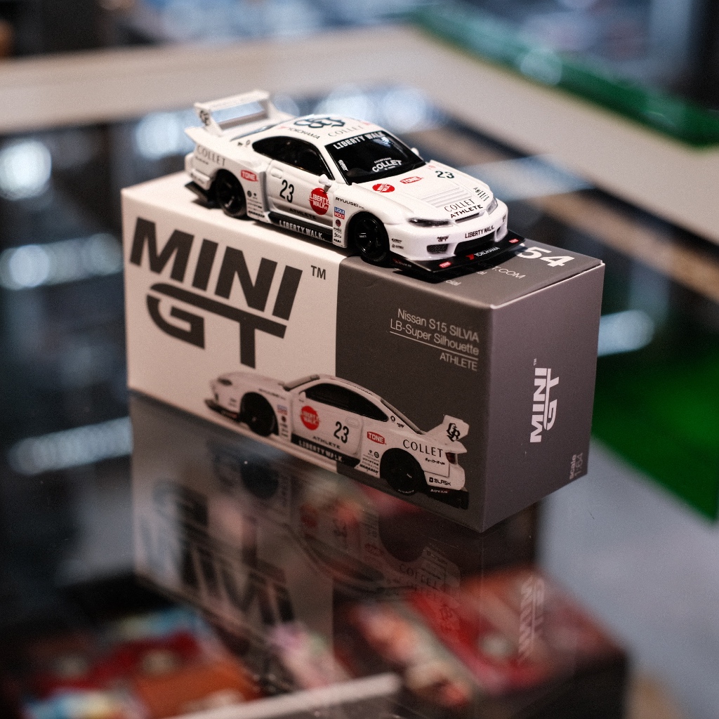 (新竹卡谷)當天寄出 MINI GT #1054 Nissan LB 超級剪影 S15 SILVIA ATHLETE 白 | 蝦皮購物