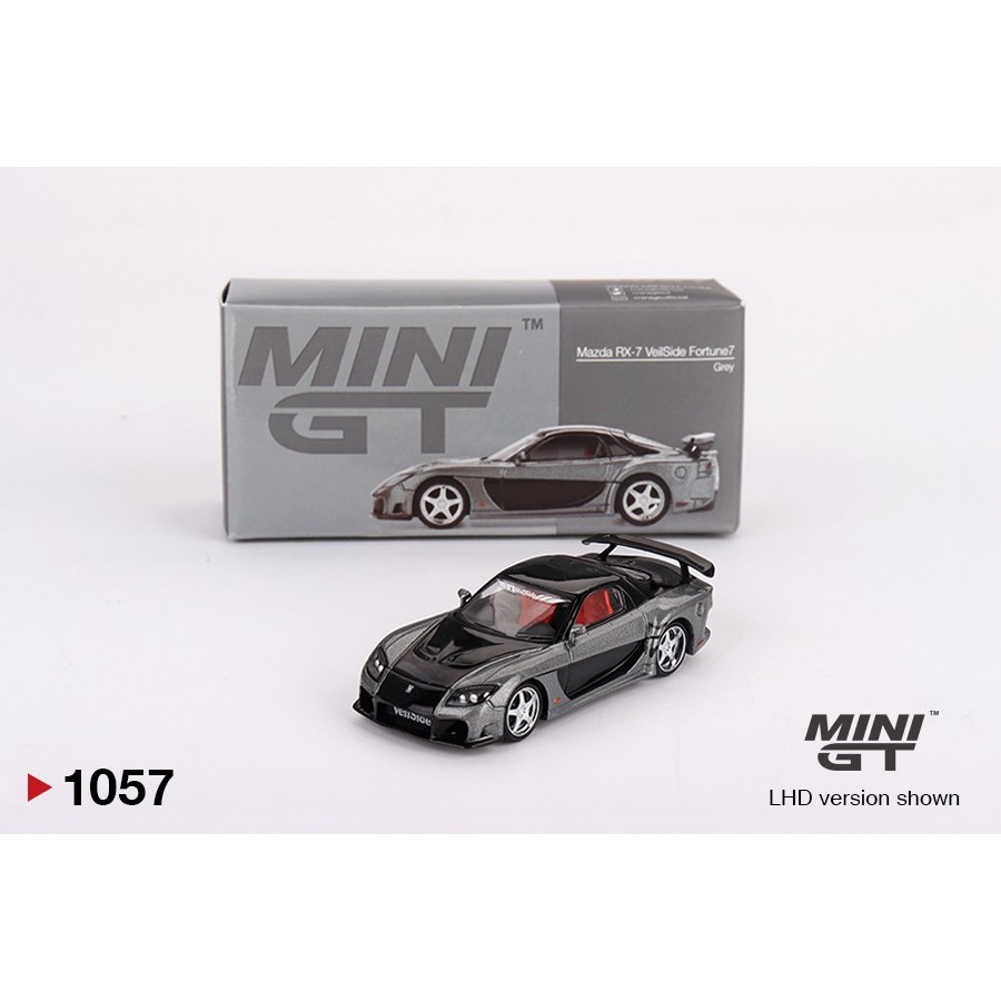 模物】現貨MINI GT No.1057 Mazda RX-7 VeilSide Fortune Grey | 蝦皮購物