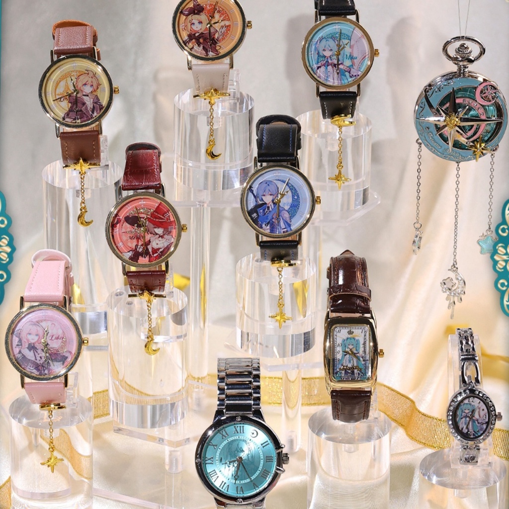 正版】⌚青壹坊初音未來星月騎士系列手表盲盒腕錶二次元必備初音未來
