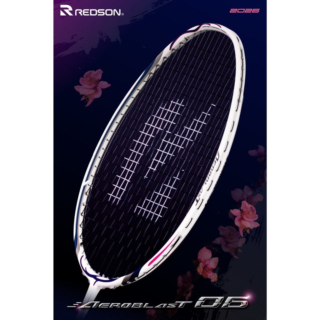 唯羽生活】REDSON【AT-06】羽球拍白琉璃紺AEROBLAST 06 羽拍AT06 Stiff