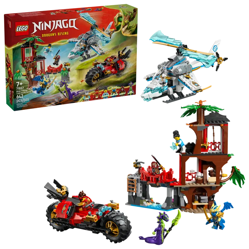 【台南樂高 益同趣】LEGO 71857 忍者載具樹屋大戰 旋風忍者 Ninjago | 蝦皮購物