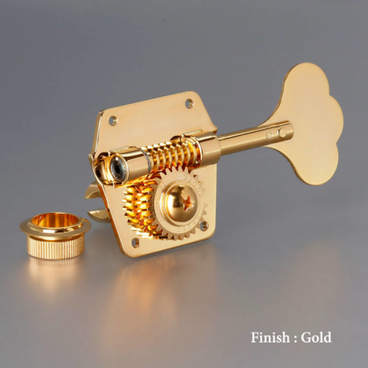 Gotoh GB640 Bass Machine Head Nickel 鎳銀色輕量化復古弦鈕日本製