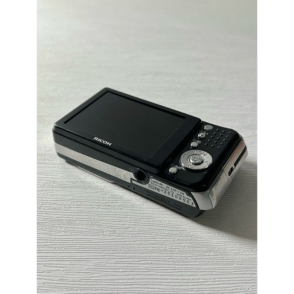 Ricoh Caplio R6復古CCD數位卡片相機黑| 蝦皮購物