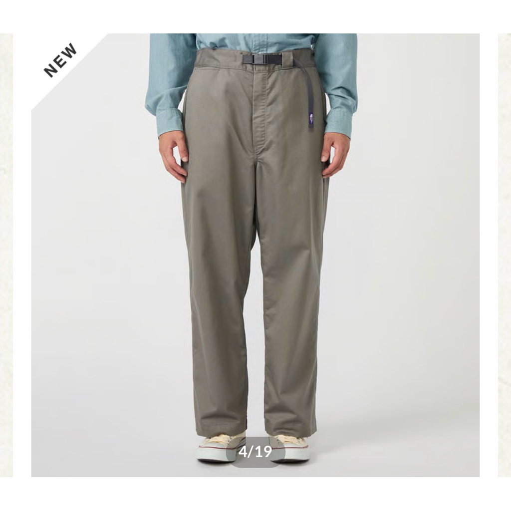 N25FC033]THE NORTH FACE COOLMAX Chino Field Work長褲紫標工作褲
