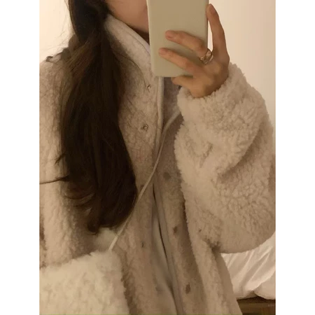 🇰🇷Jan07/ 季末⛄️泰迪熊熊毛毛外套🐻