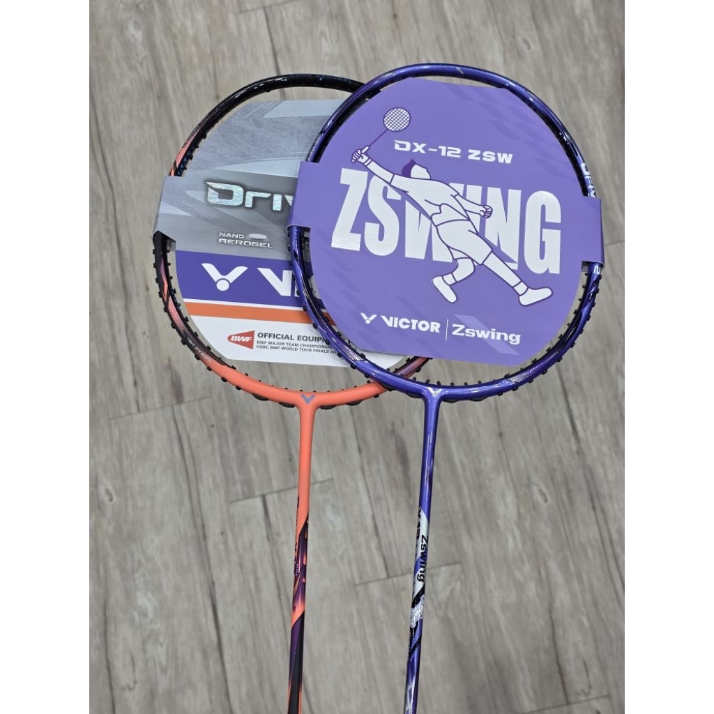 鄭思維！科技滿載！《典將體育》Victor 勝利 DriveX 12 DX12 羽球拍 DX12ZSW DX12WT25 | 蝦皮購物