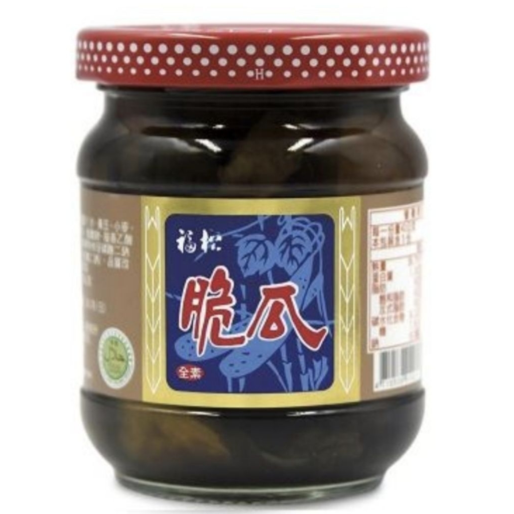 【春天五金百貨】 福松食品 福松脆瓜390g 玻璃罐 素食 配粥 配飯 早餐 宵夜小菜 料理食材 花瓜雞湯 蔬菜罐頭 | 蝦皮購物