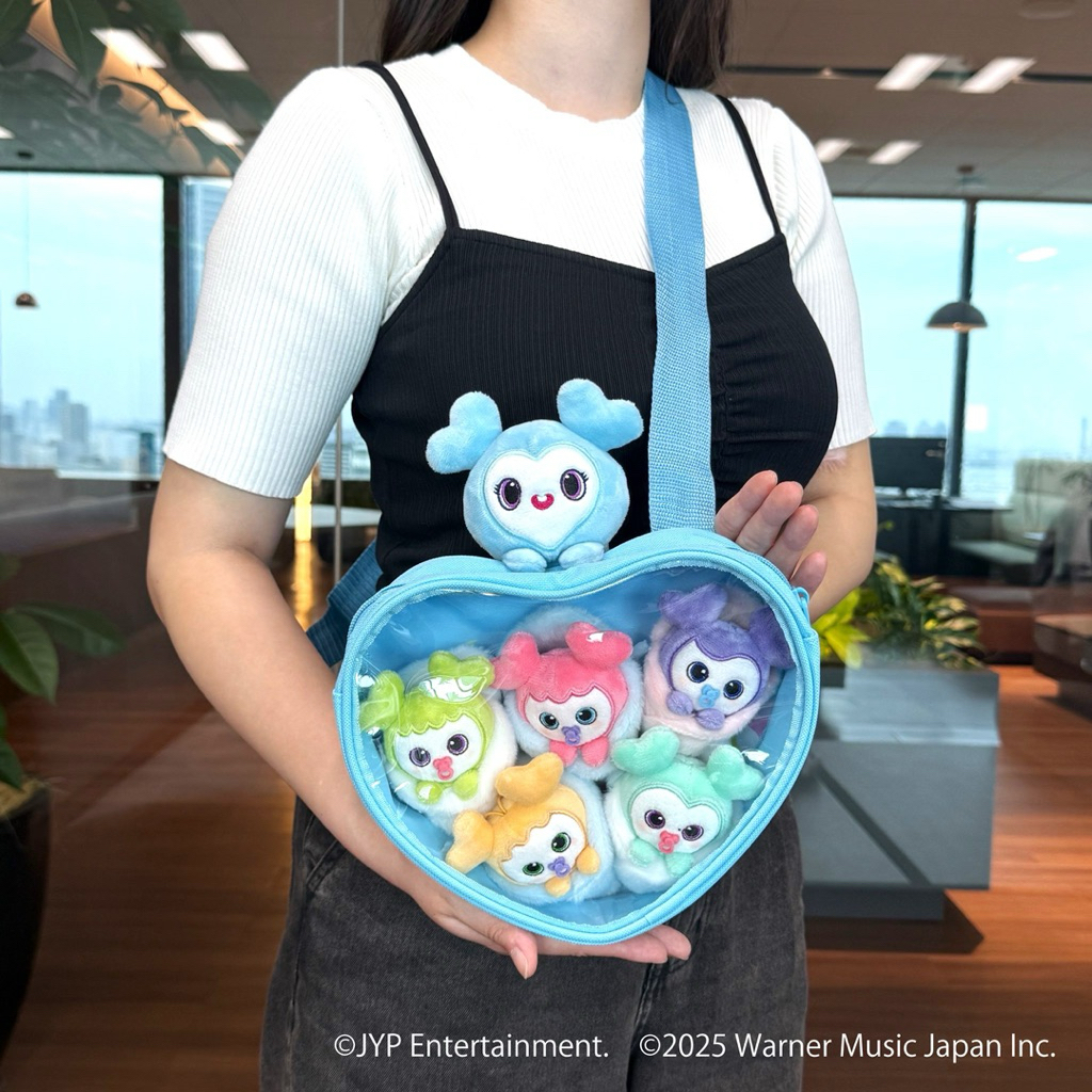 現貨） TWICE GiGO限定Lovelys LOVELYS ぴょこきゅんボディバッグ痛包