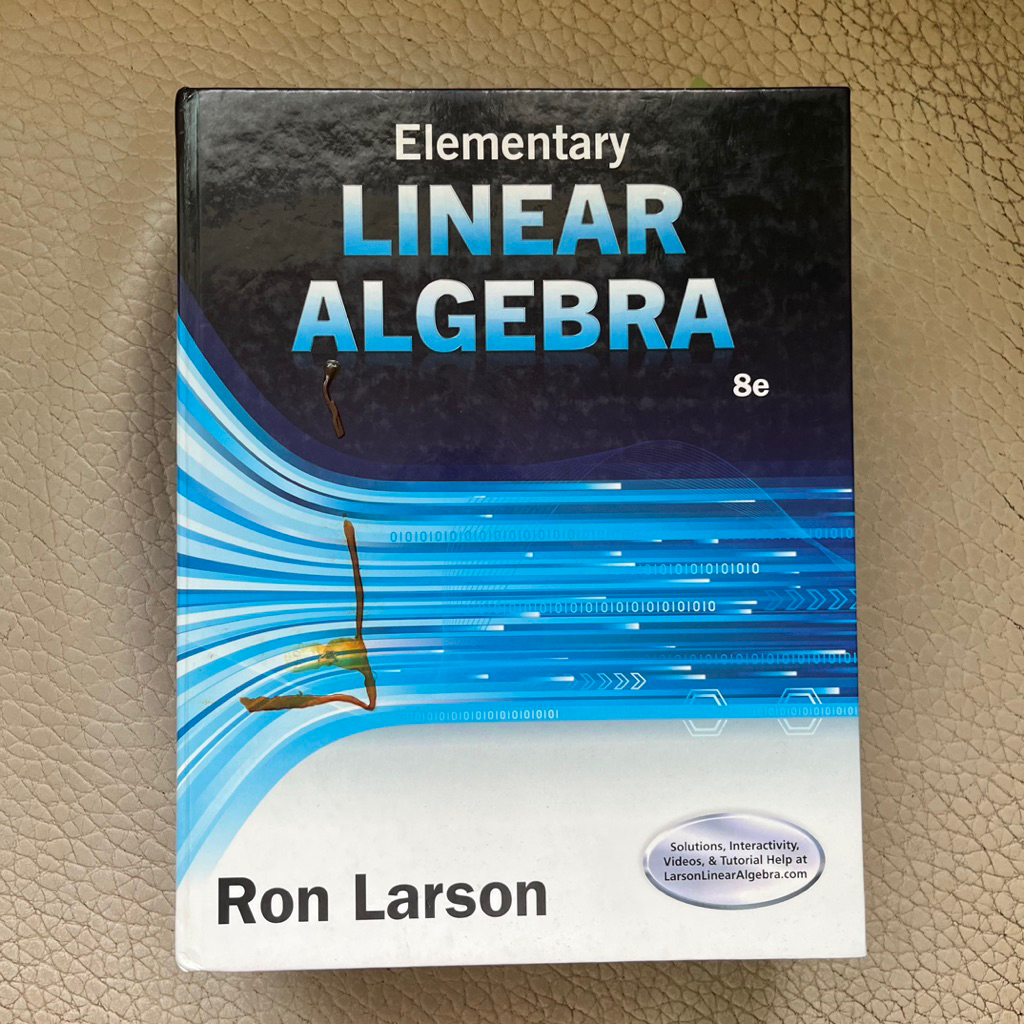 Linear algebra Ron Larson線性代數 大學碩士電機用書 | 蝦皮購物