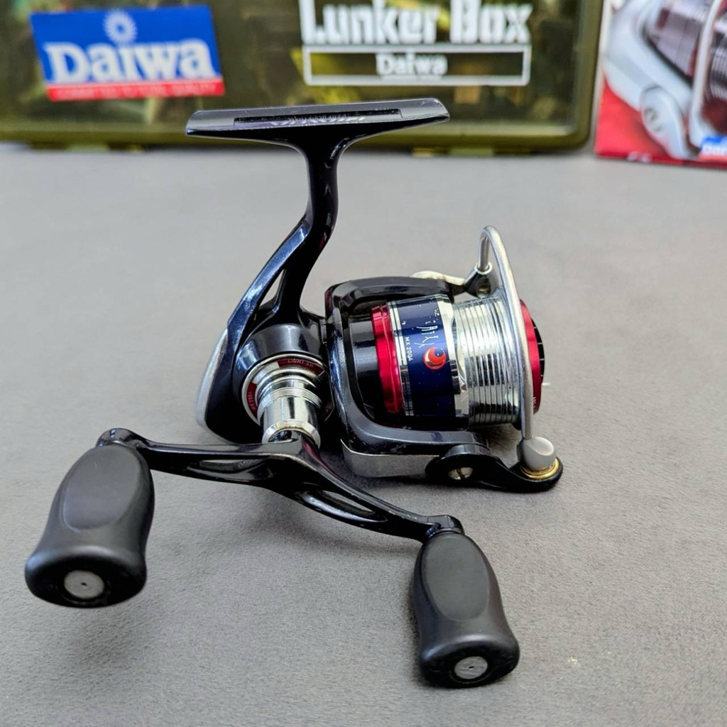 二手DAIWA MX 2004 月下美人紡車捲線器路亞假餌軟蟲軟絲磯釣管理池