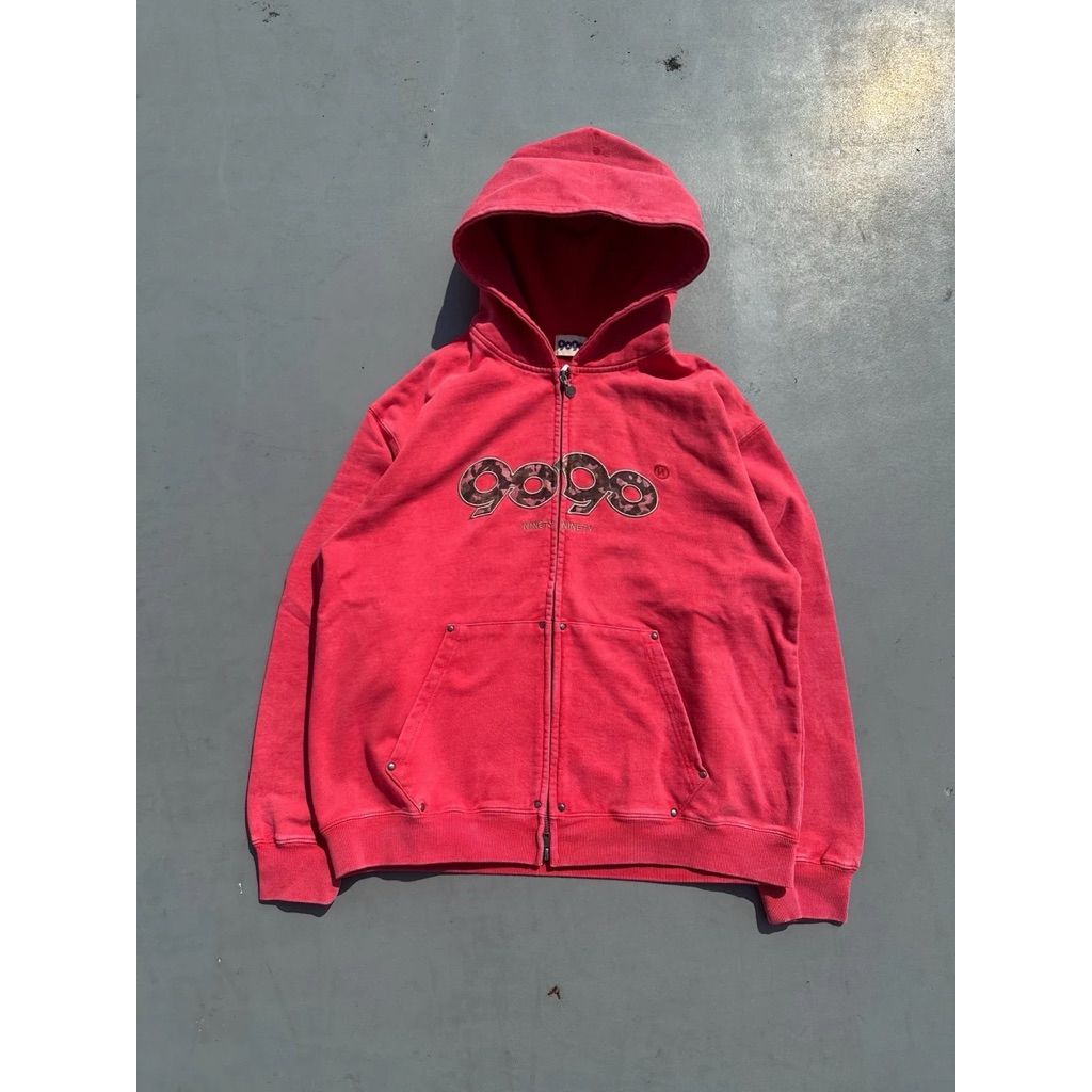 9090 OG Logo Assort Zip Hoodie | 蝦皮購物