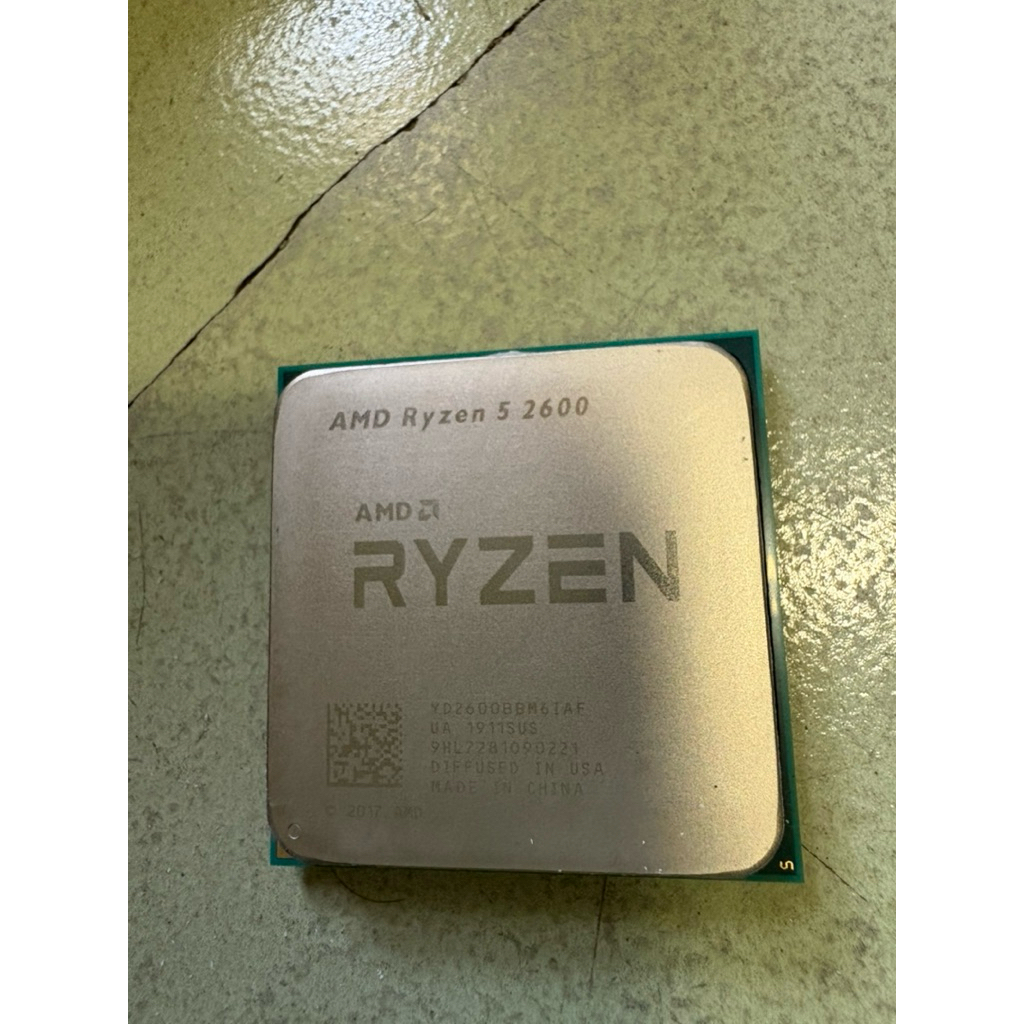 AMD Ryzen R5 2600 amd r5 2600 沒內顯 | 蝦皮購物