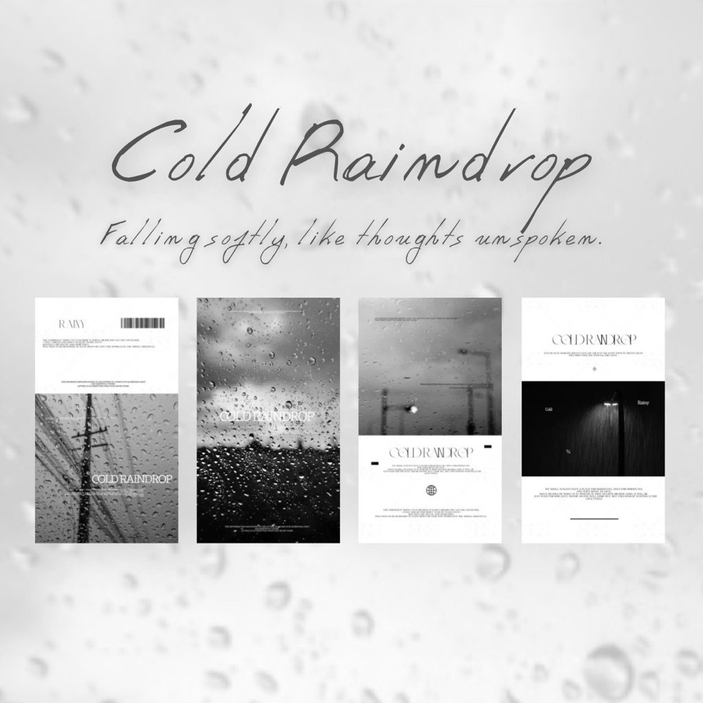 【選品分裝｜封口貼紙】Cold Raindrop｜手帳・禮物包裝・信封封口・出物必備・文創包材 | 蝦皮購物
