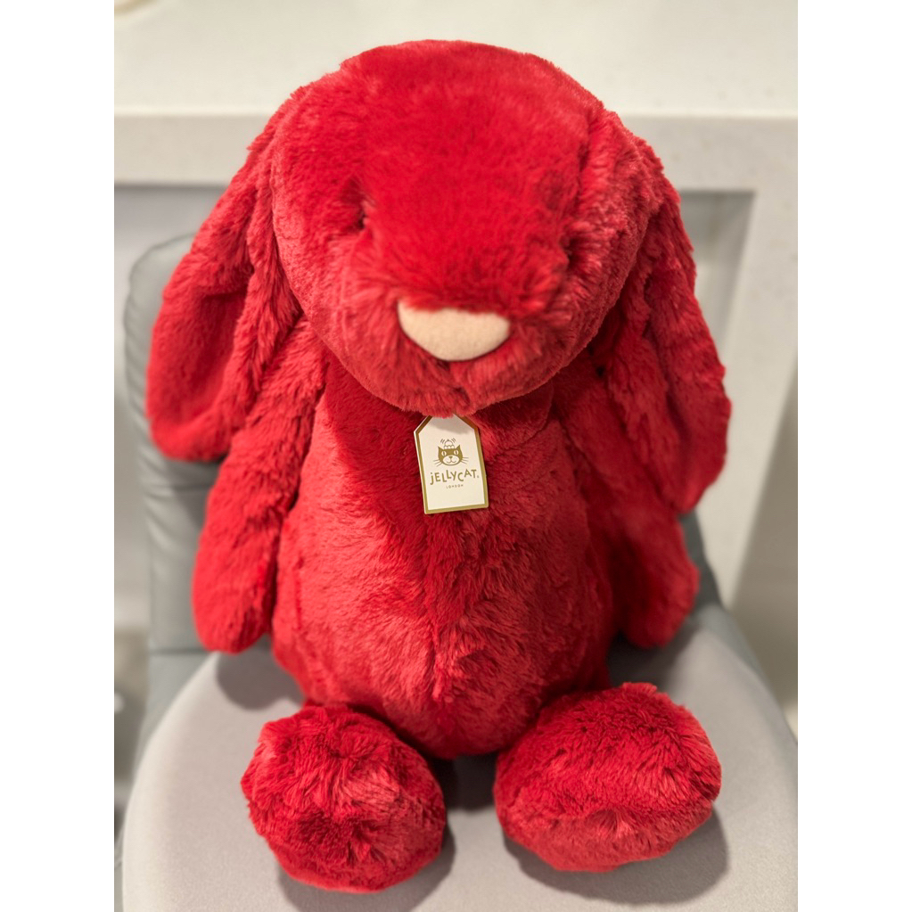 現貨～🇬🇧jellycat Luxe Bunny Scarlett~都是超級缺貨款51公分Huge