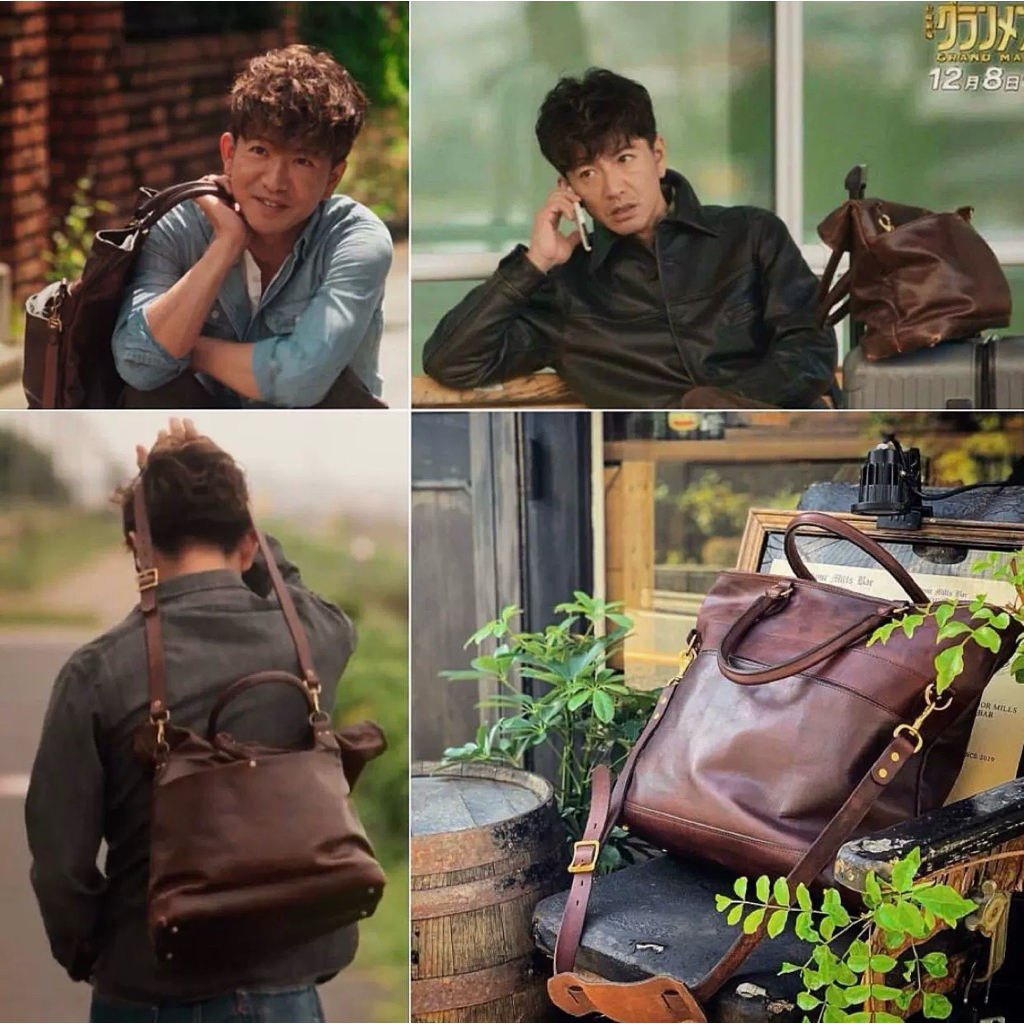 古著倉庫》現貨全新品總代理公司貨日本製木村拓哉VASCO 木村包Leather