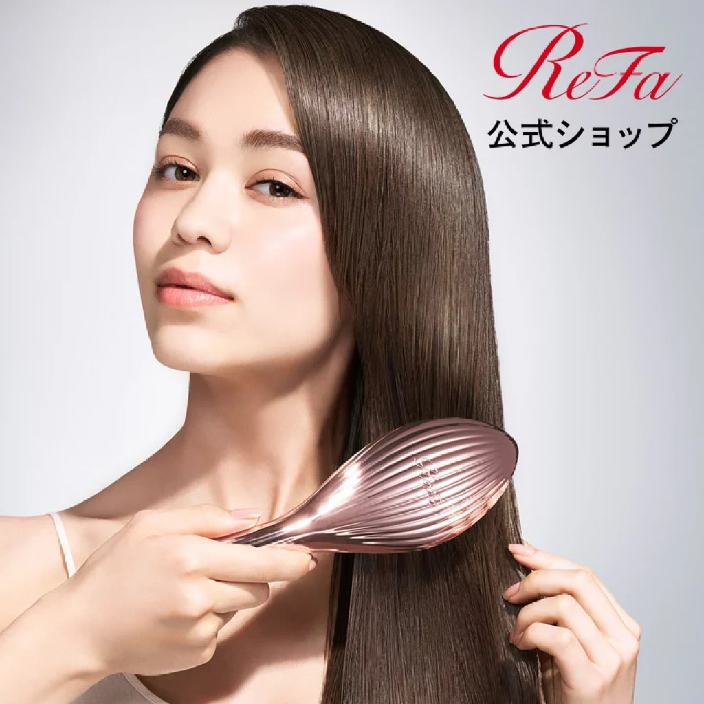 日本代購 ReFa AILE BRUSH 光彩梳 質感梳 Valentine 限定款 防靜電 亮澤柔順 | 蝦皮購物