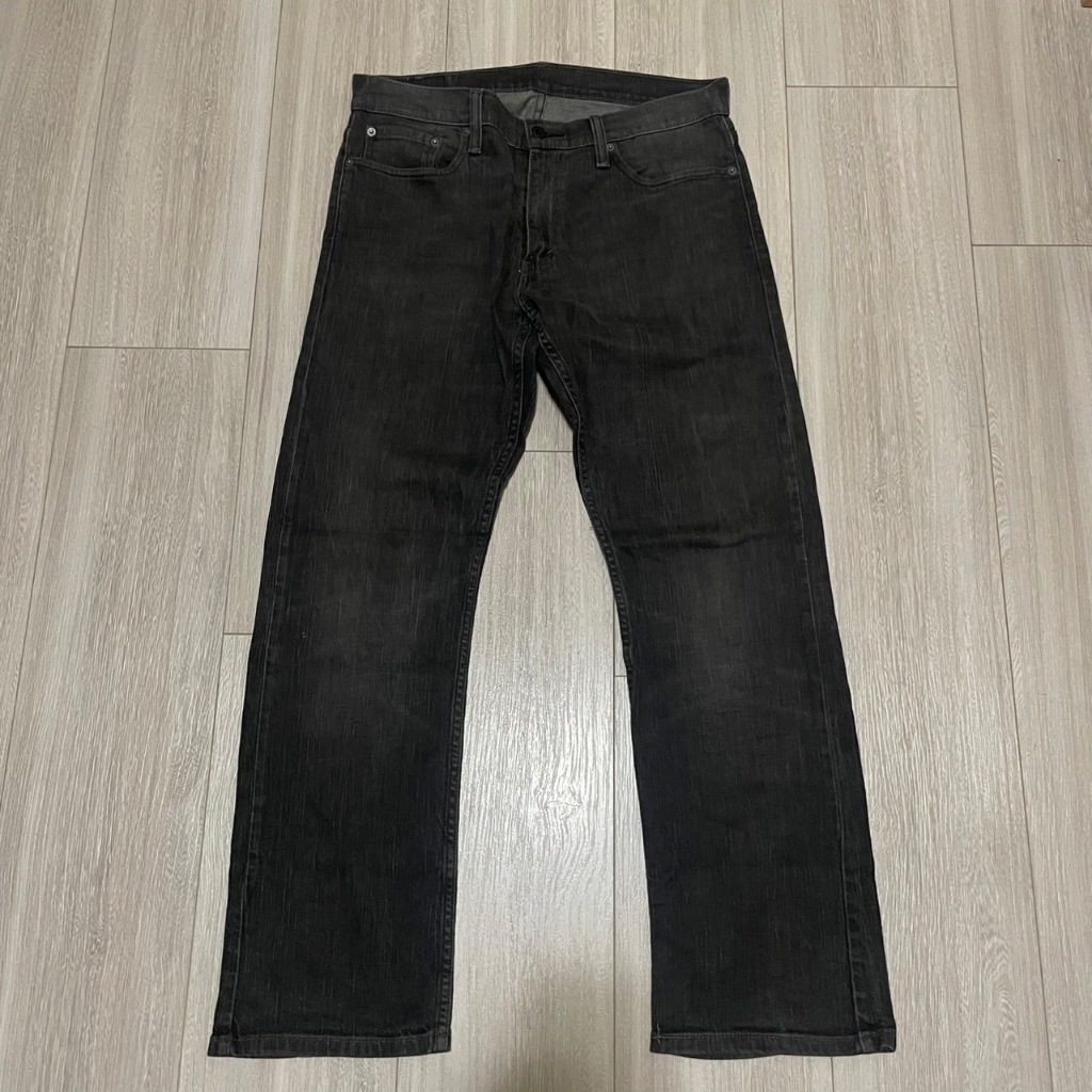 Levi's levis 04514-0241 514 W34 L30 灰黑合身直筒原色牛仔褲 513 515 ** | 蝦皮購物