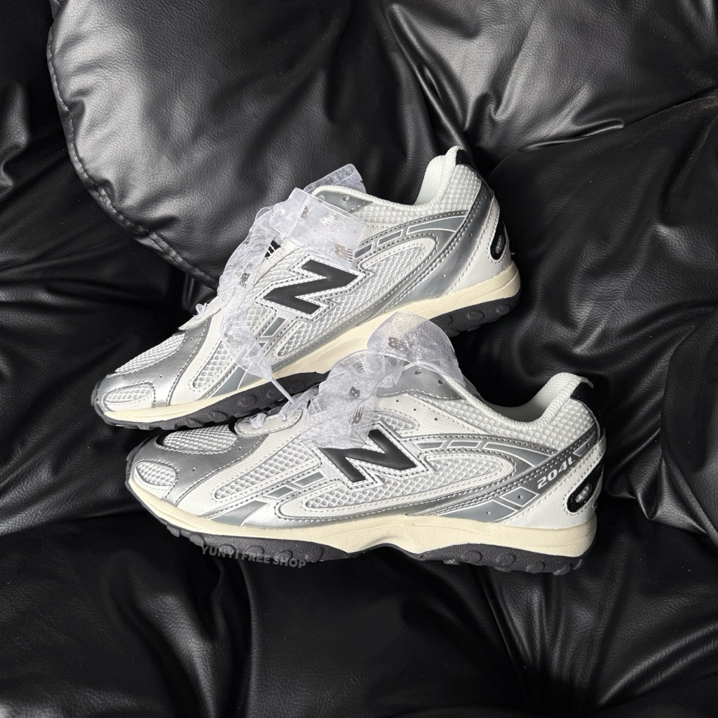 實體店面 現貨 NEW BALANCE NB 204L 黑銀 白銀 白黑銀 張員瑛同款 米白 奶油 U204LSWD | 蝦皮購物