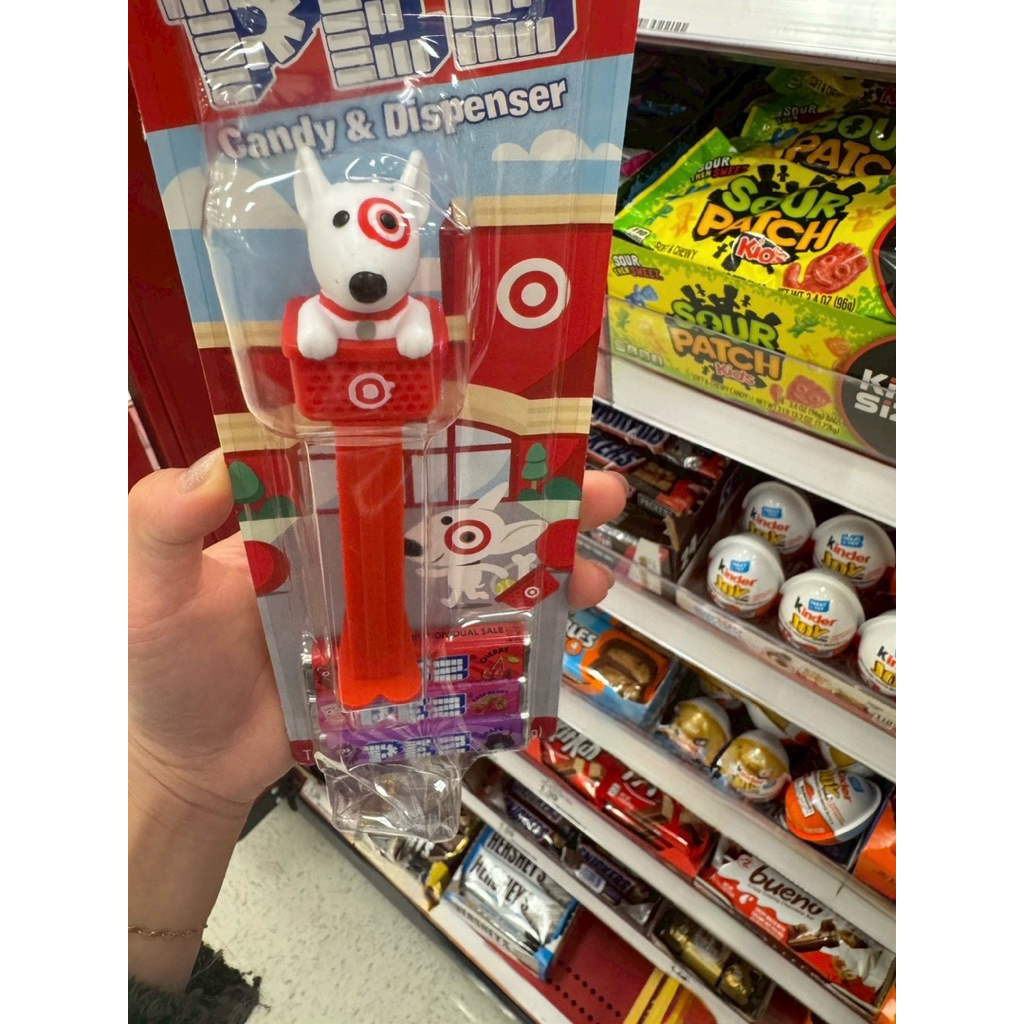 預購｜美國代購 Target限定 PEZ糖果機 Bullseye小狗造型｜經典水果口味糖果 收藏玩具 禮物 | 蝦皮購物