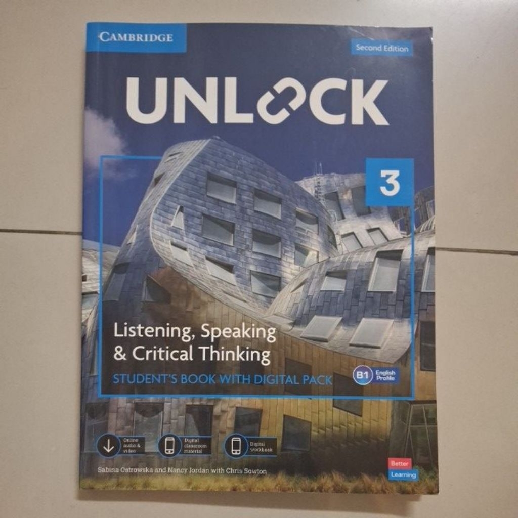 unlock3 2th (listening, speaking& critical thinking) | 蝦皮購物