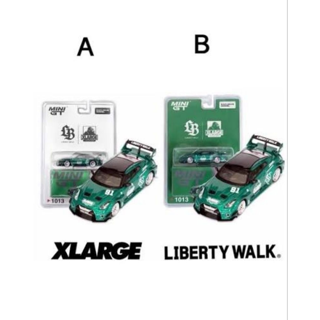 MINIGT XLARGE X LIBERTY WALK No.1013 Nissan LB 35GT-RR LBWK | 蝦皮購物