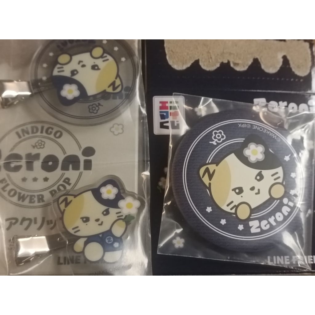 【zeroni】〈EF賞〉髮夾SET+徽章〈附外盒〉rinini ZEROBASEONE RICKY 日本 リニニ | 蝦皮購物