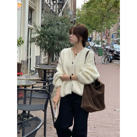 🇰🇷Nov09/ 許願款✨泰迪感軟糯毛衣外套