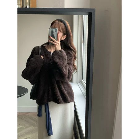 🇰🇷Nov09/ 許願款✨泰迪感軟糯毛衣外套