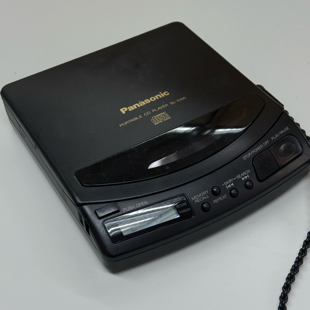 日本製PANASONIC SL-S100 CD 隨身聽單機旗艦款SL-S100等同SL-S30