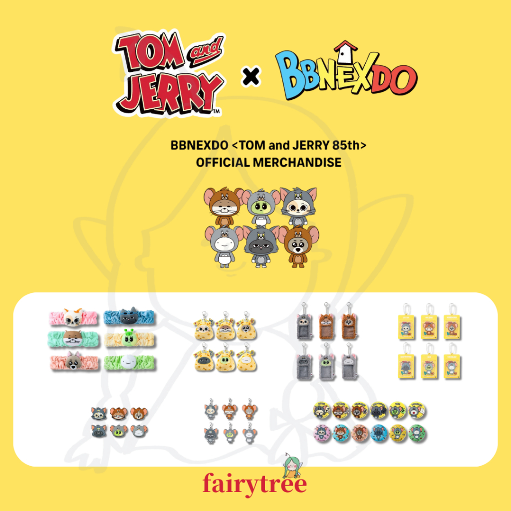 仙女樹🌟 BOYNEXTDOOR BBNEXDO TOM and JERRY 85th 聯名周邊官方周邊