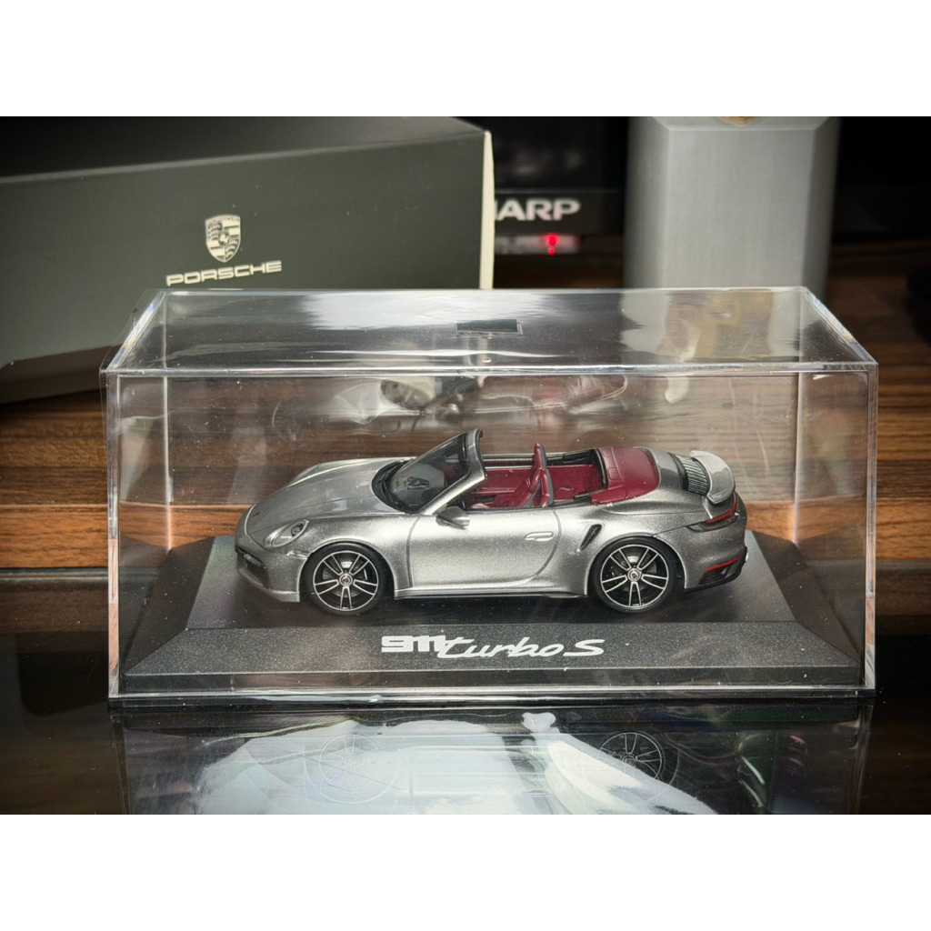 《保時捷原廠》 Minichamps 1/43 Porsche 911 Turbo S Cabriolet 992 敞篷 | 蝦皮購物