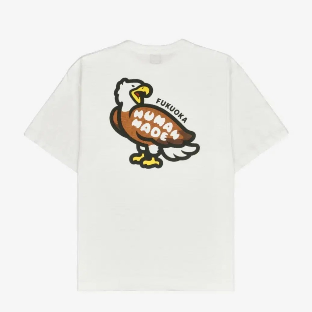 限量現貨HUMAN MADE Pocket T-Shirt Fukuoka White 福岡老鷹| 蝦皮購物