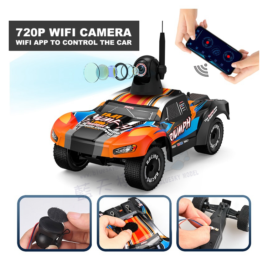 XRACER K2401 K2402 視訊賽車 體感動力操作 陀螺儀 1/24 遙控車 錄影拍照 FPV 第一人稱視角 | 蝦皮購物