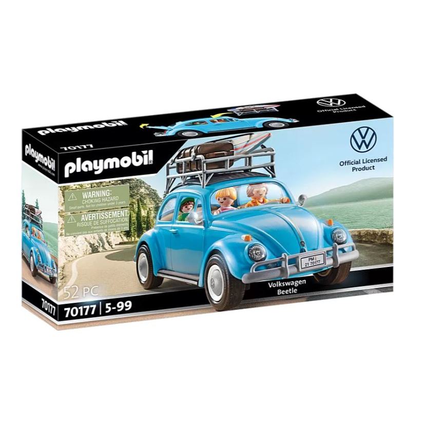 Playmobil 70177 摩比 福斯金龜車 Volkswagen Beetle 沖浪板 陽傘 沙坑 冰桶 | 蝦皮購物