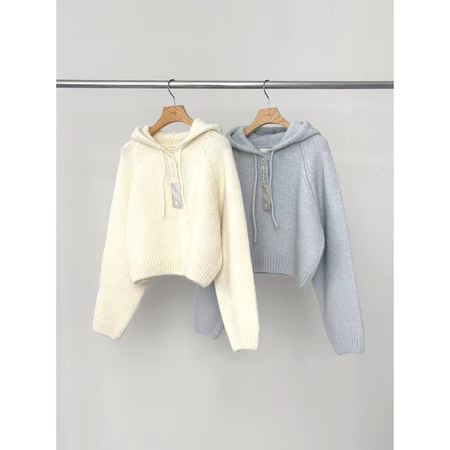 🇰🇷Jan05/ 季末⛄️Baby羊駝毛針織連帽上衣