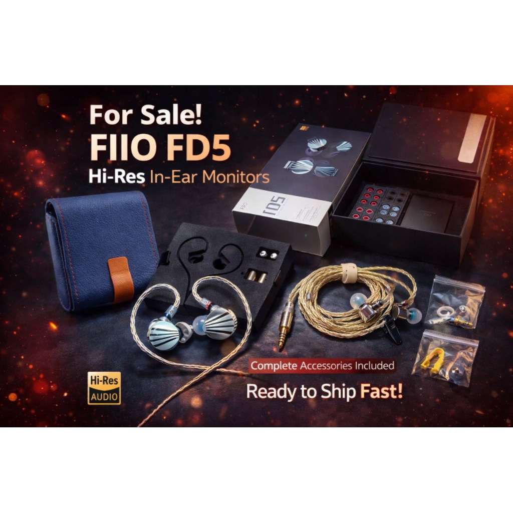fiio fd5單動圈 | 蝦皮購物